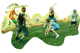 V&ouml;lkerball - ein Ballwurf und Ballfangspiel als Mannschaftsspiel f&uuml;r 12-30 Personen.