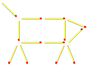 Streichholz Rätsel und Knobelaufgaben